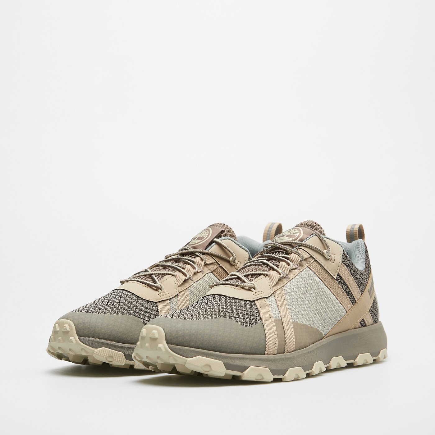 Męskie buty outdoor (trekkingowe) TIMBERLAND WINSOR TRAIL LOW LC WATERPROOF SNEAKER tb0a6dh2eil1 kolor szary