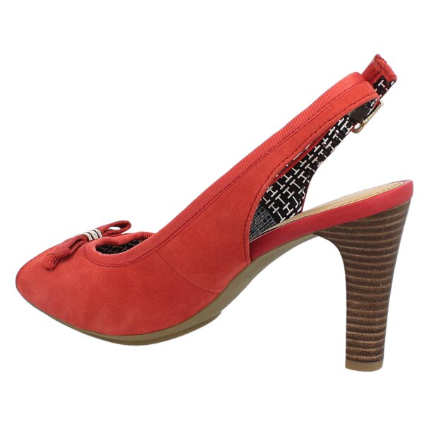 Damskie szpilki / czółenka TOMMY HILFIGER CHARLOTTE 7B  fw56818903641 kolor czerwony