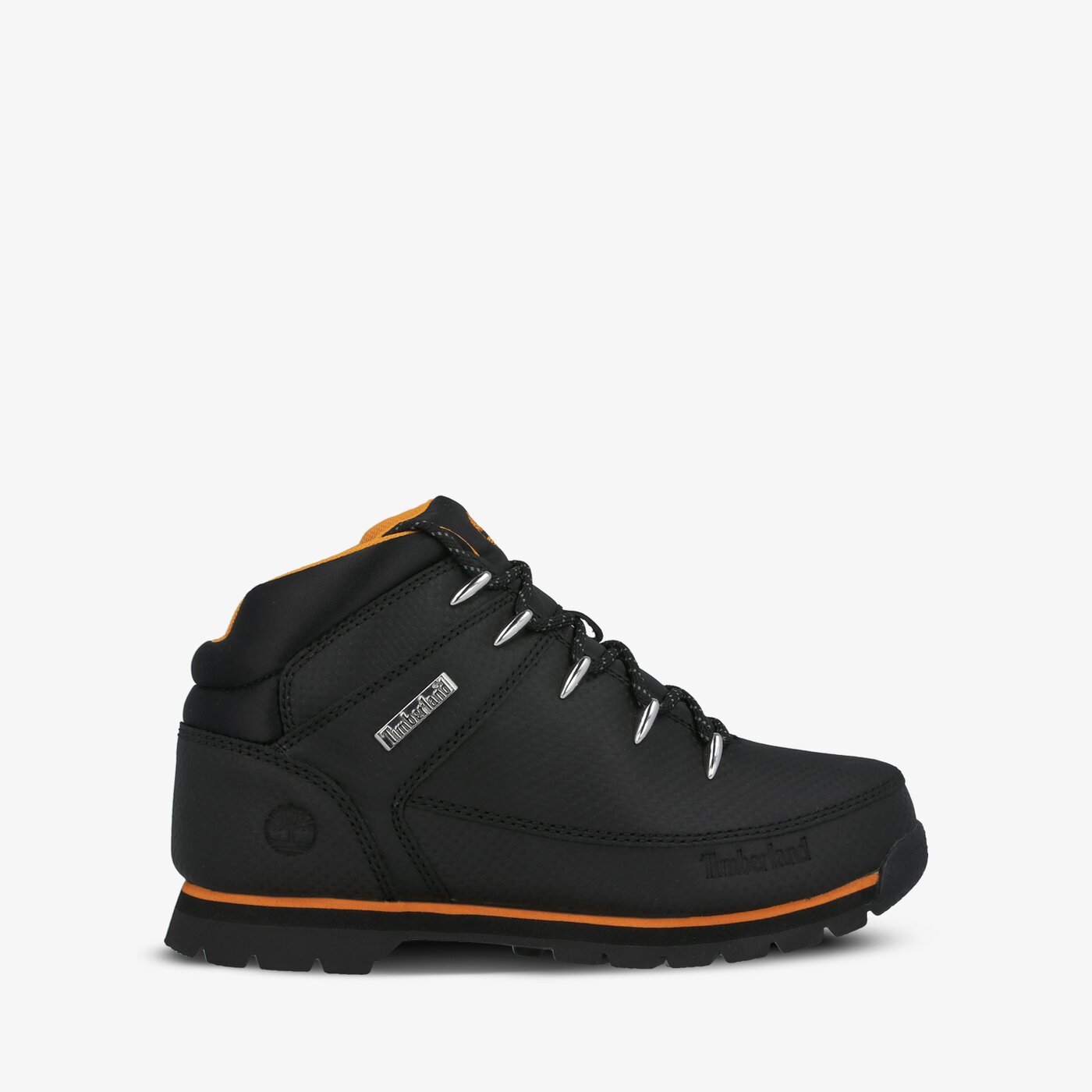 Dziecięce buty outdoor / trekkingowe TIMBERLAND EURO SPRINT  tb0a2ewv0011 kolor czarny