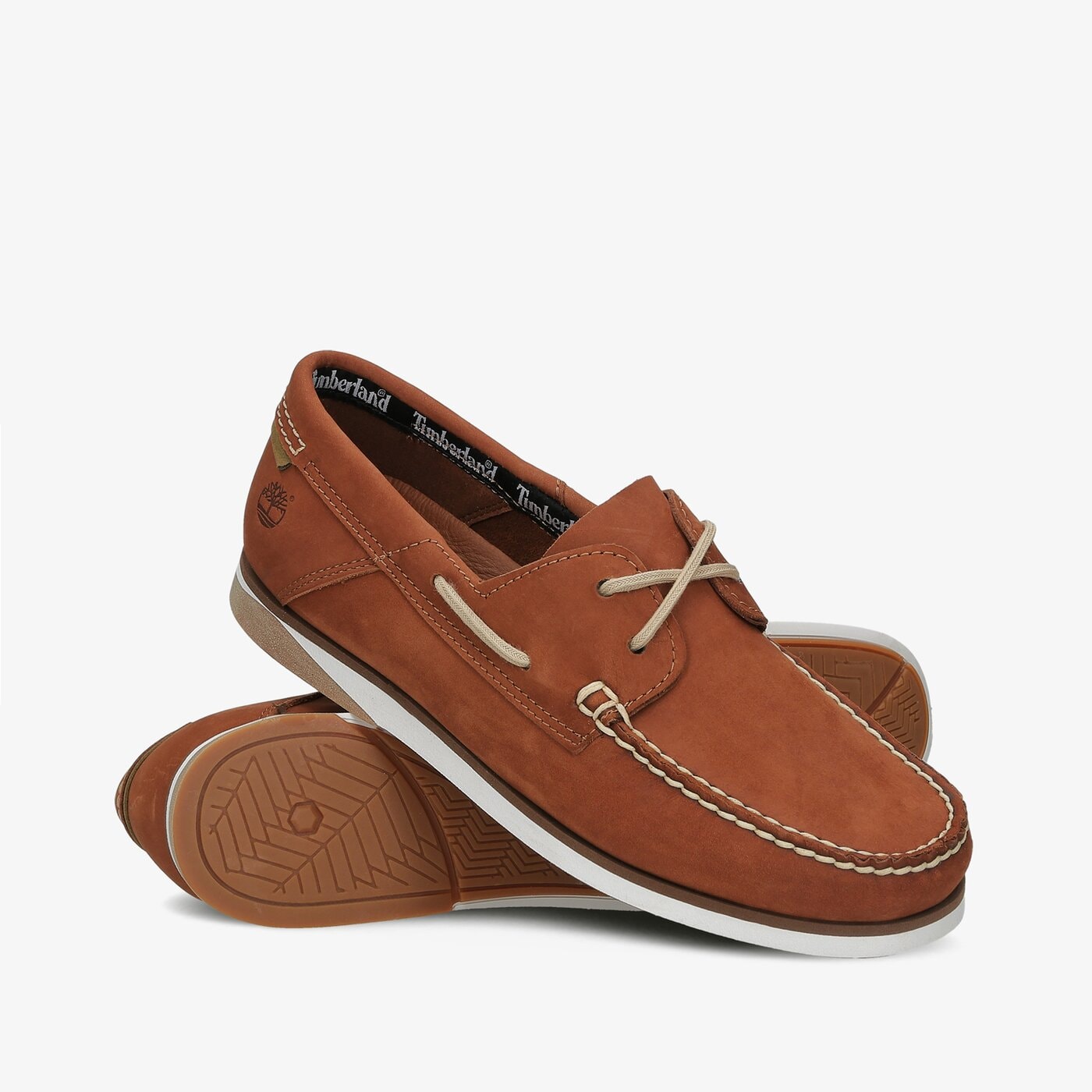 Męskie mokasyny TIMBERLAND ATLANTIS BREAK BOAT SHOE tb0a41616321 kolor brązowy