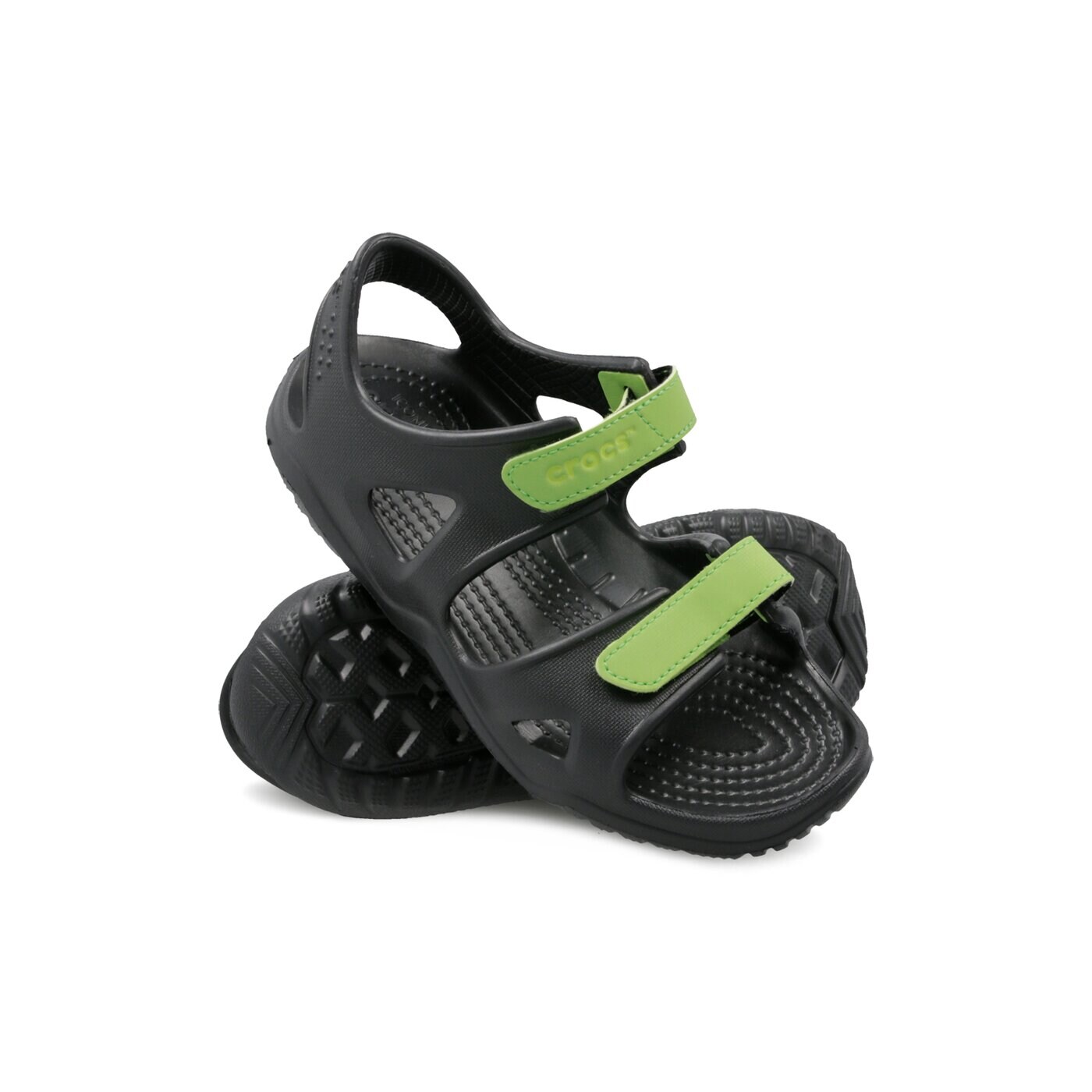 Dziecięce sandały / klapki CROCS SWIFTWATER RIVER SANDAL K 20498809wi kolor czarny