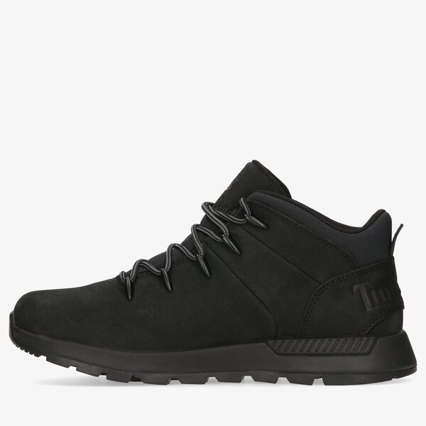 Dziecięce buty outdoor / trekkingowe TIMBERLAND SPRINT TREKKER MID WP tb0a2hs90151 kolor czarny