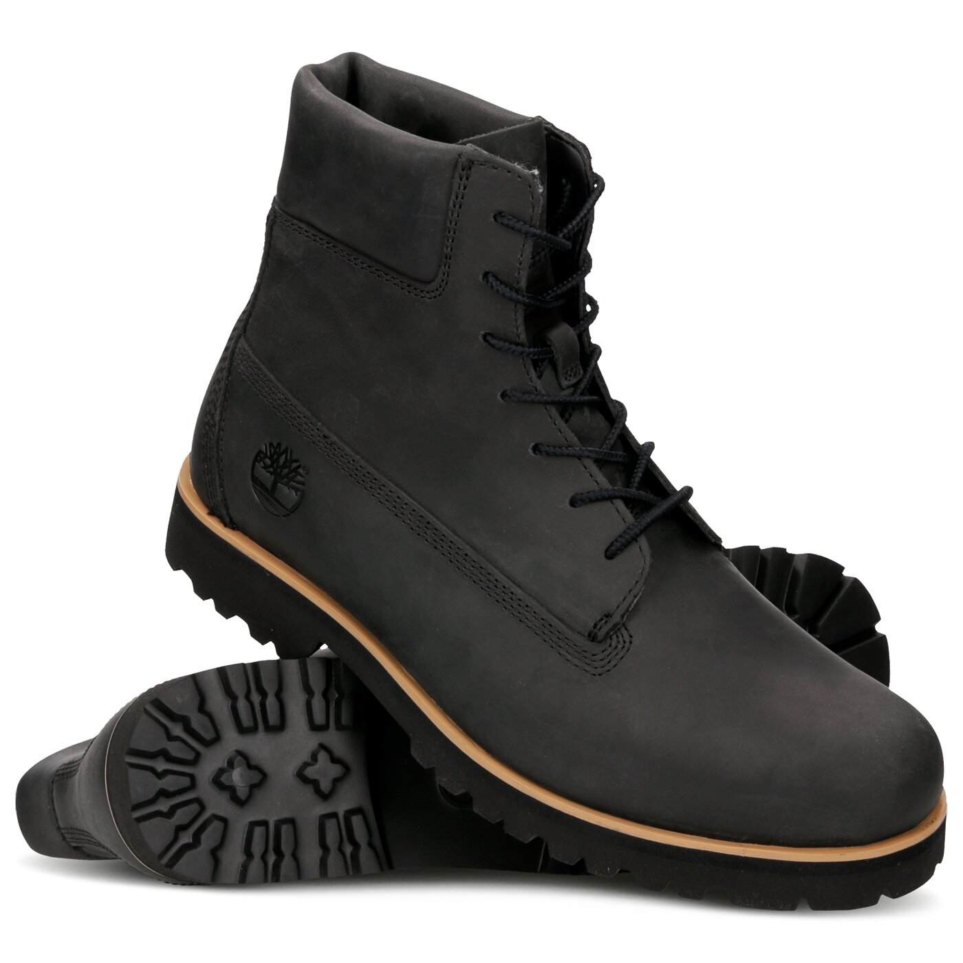 Męskie buty za kostkę TIMBERLAND CHILMARK 6" BOOT ca1utx kolor czarny