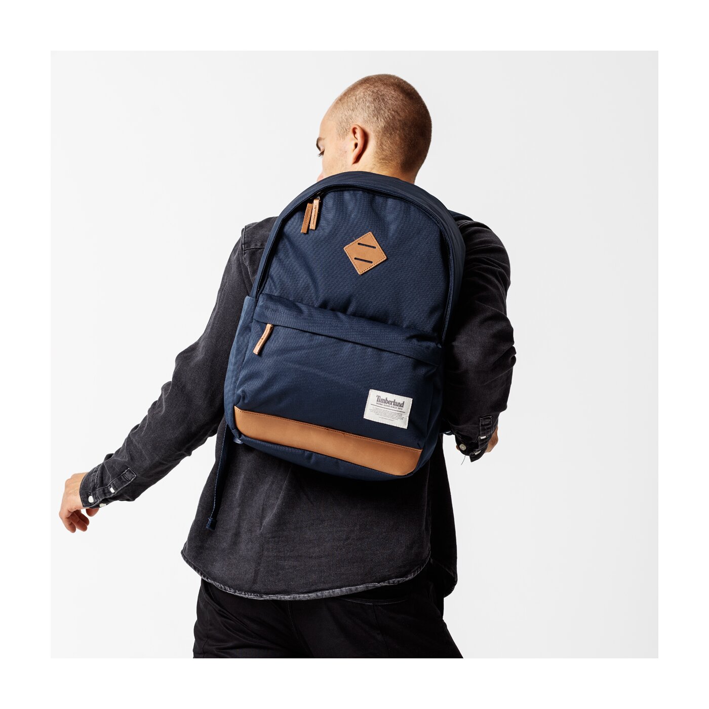 Damski plecak TIMBERLAND PLECAK CLASSIC BACKPACK tb0a1d1u4331 kolor granatowy