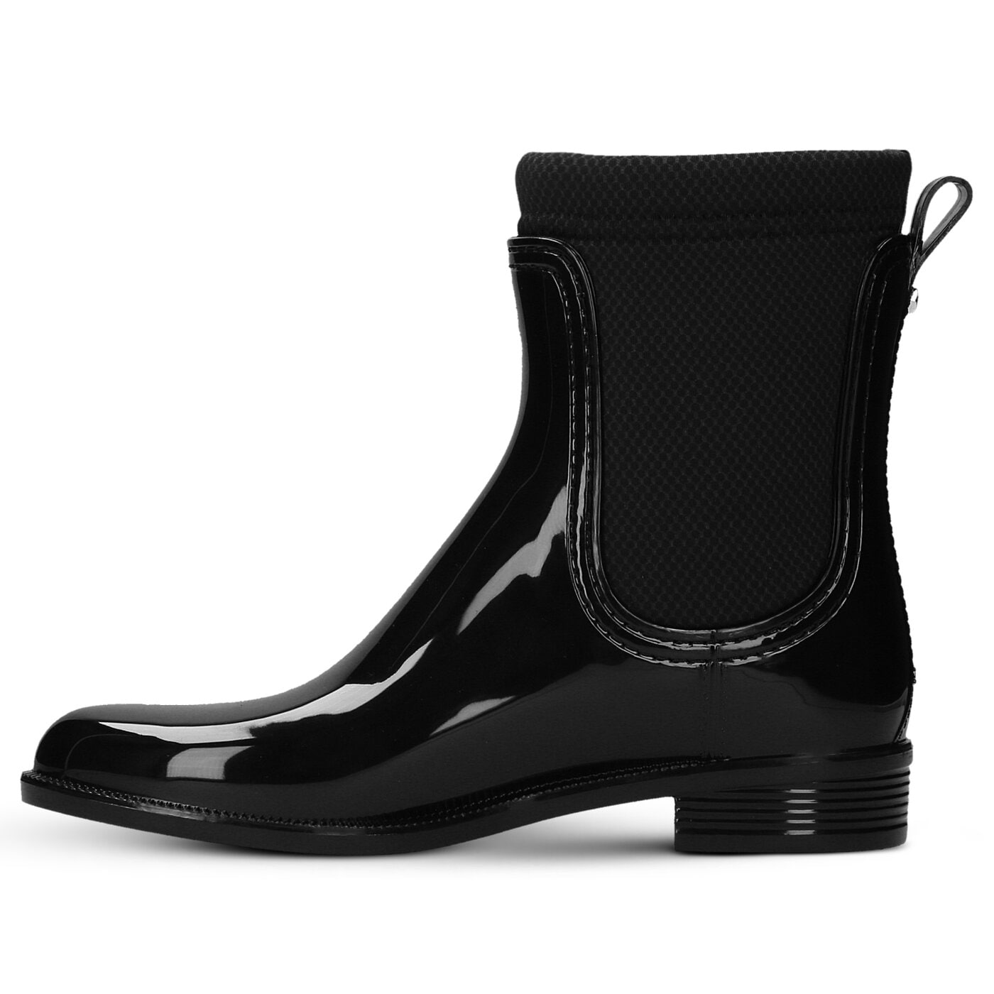 Damskie kalosze (buty gumowe) TOMMY HILFIGER O1285DETTE 4R fw56821552990 kolor czarny