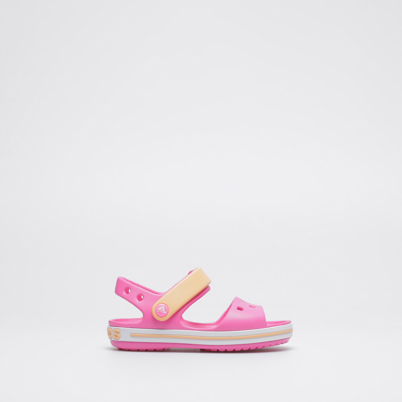 Dziecięce sandały / klapki CROCS CROCBAND SANDAL KIDS 128566qzi kolor różowy