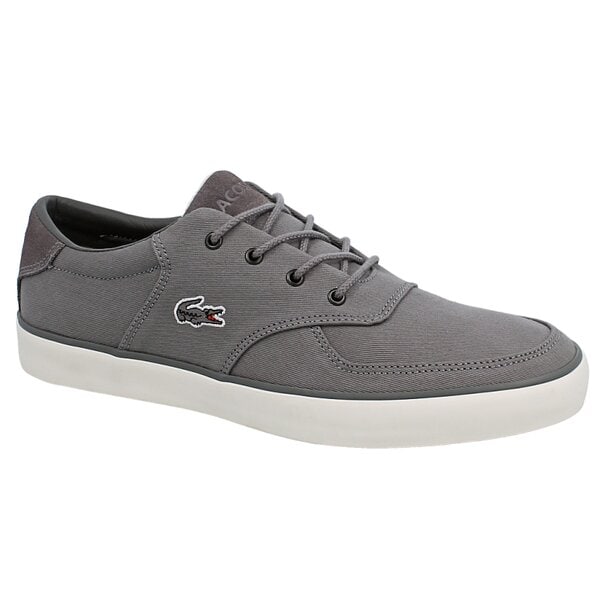 Męskie półbuty LACOSTE GLENDON 11 729srm2127007 kolor szary