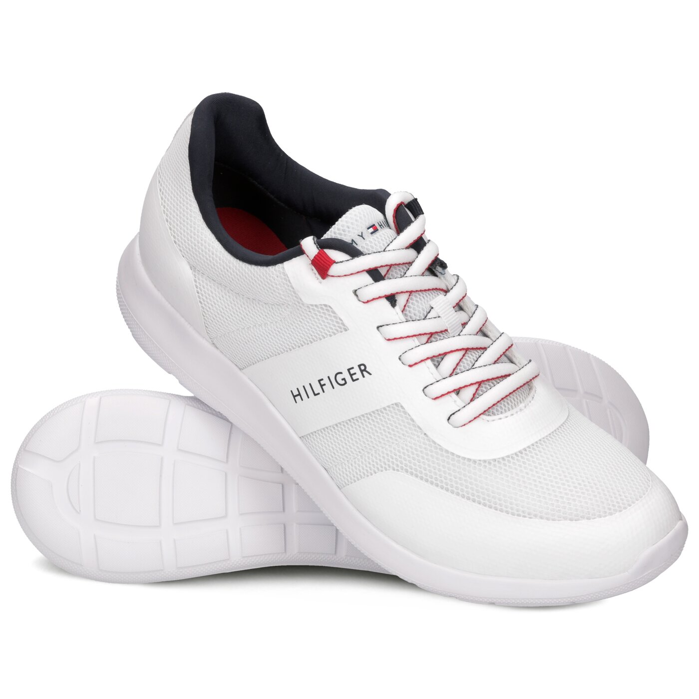 Męskie sneakersy (buty) TOMMY HILFIGER TAYSTEE 12C fm0fm02183100 kolor biały