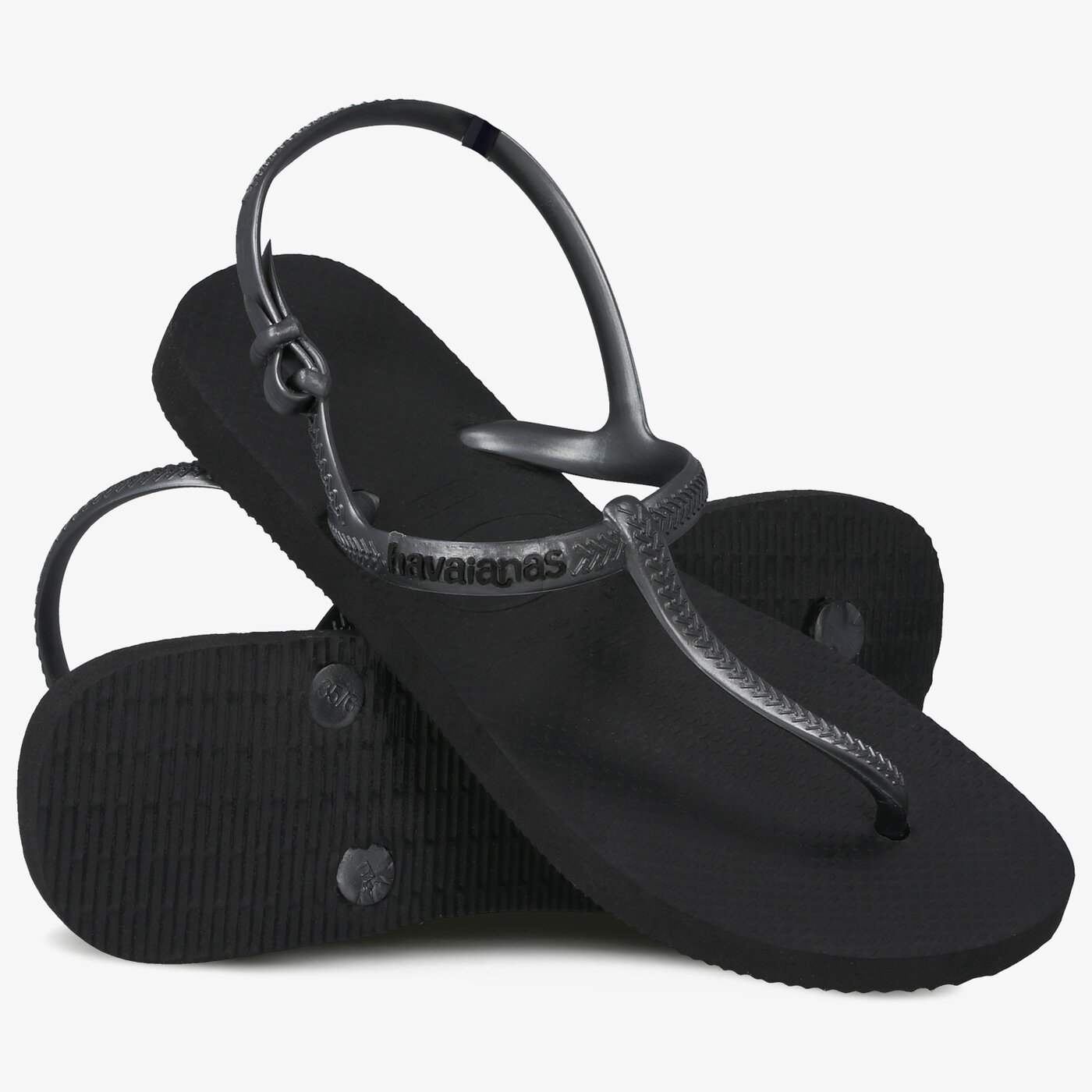 Damskie sandały HAVAIANAS FREEDOM SL 41371100090 kolor srebrny