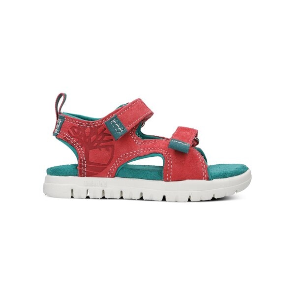 Dziecięce sandały / klapki TIMBERLAND PIERMONT H&L SANDAL a1lmu kolor różowy