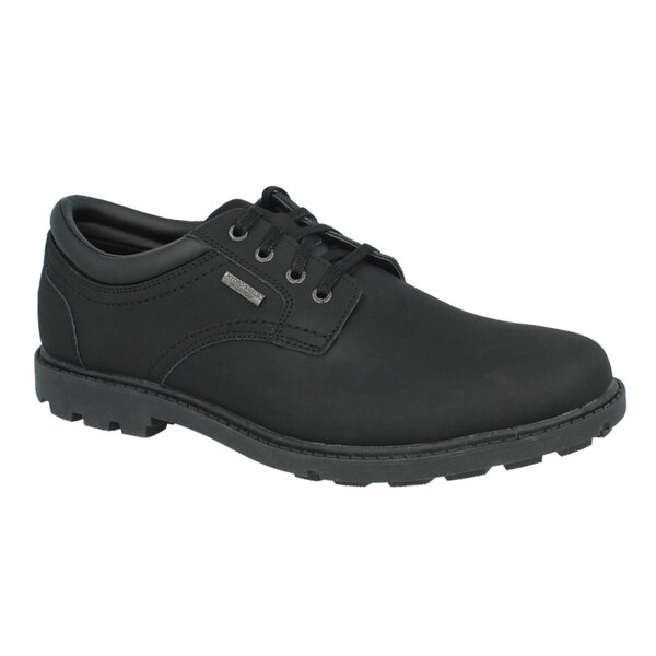 Męskie buty za kostkę ROCKPORT RGD BUC WP PLAINTOE v73753 kolor czarny