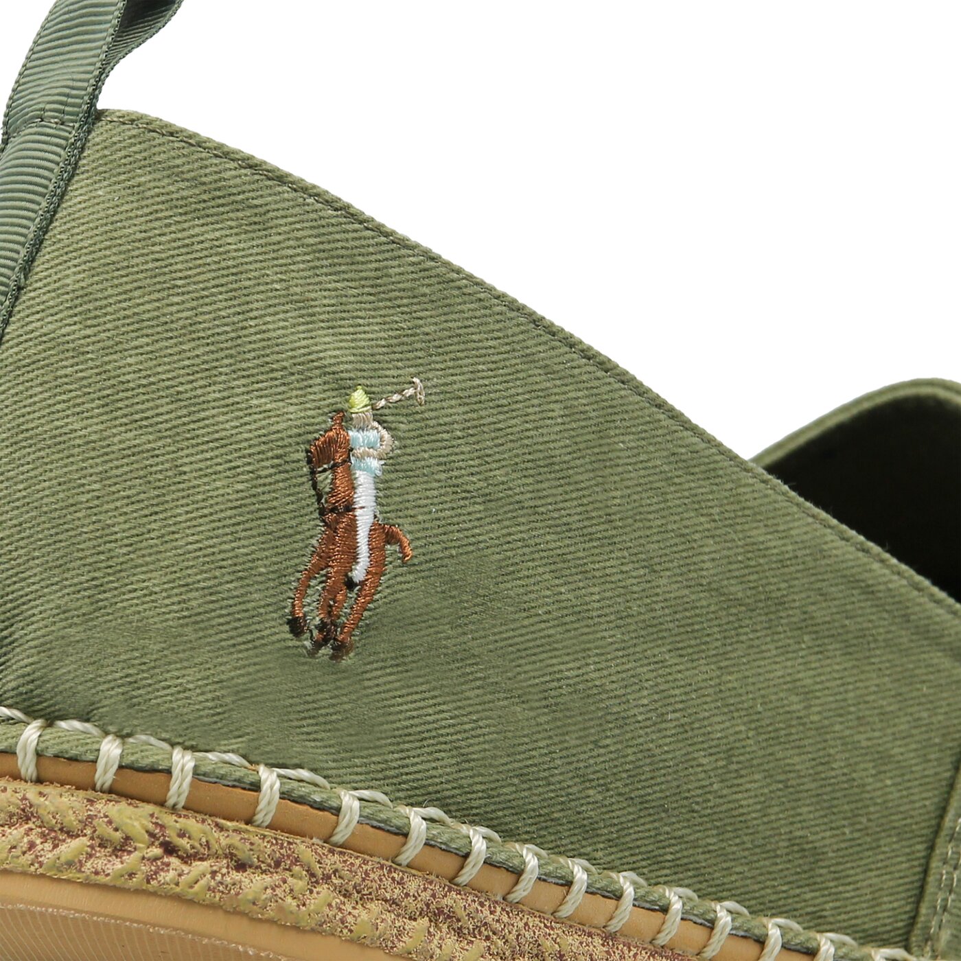 Męskie półbuty POLO RL M PRL FW CASUAL 803649601007 kolor zielony