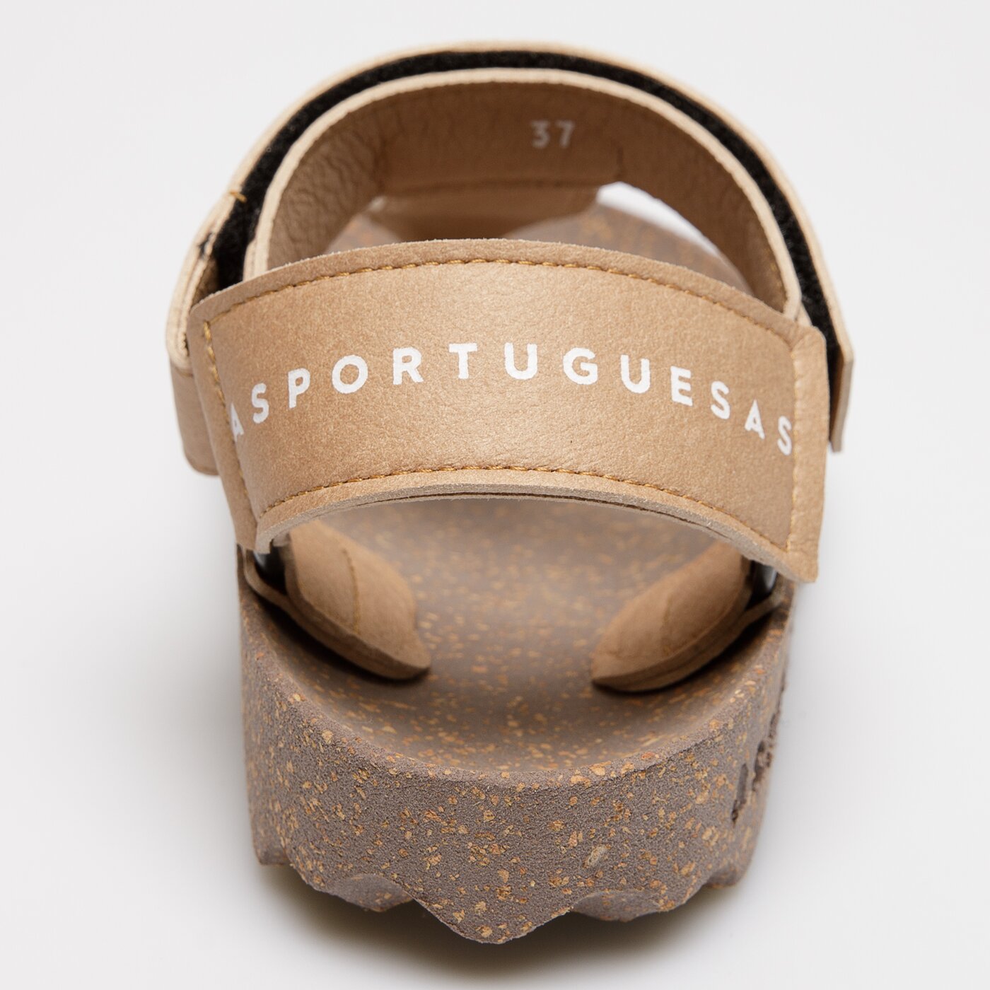 Damskie sandały ASPORTUGUESAS FIZZ p018077007 kolor beżowy