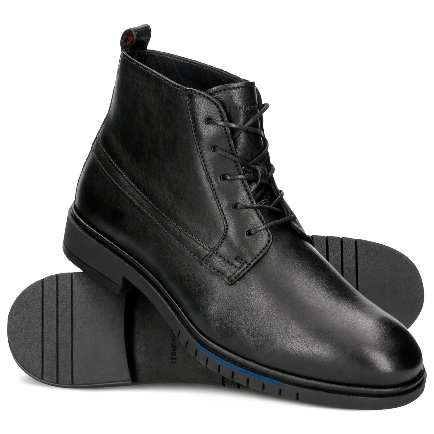 Męskie buty za kostkę TOMMY HILFIGER CAMDEN 2A fm0fm01809990 kolor czarny