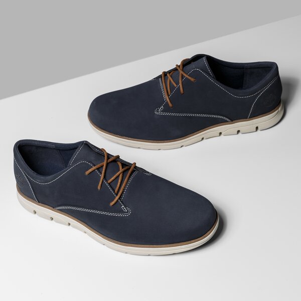 Męskie półbuty TIMBERLAND BRADSTREET PT OXFORD D a1k5d kolor granatowy