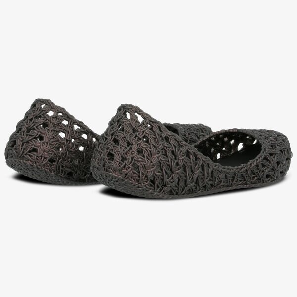 Damskie baleriny (buty) MELISSA CAMPANA CROCHET AD 3224619936 kolor czarny