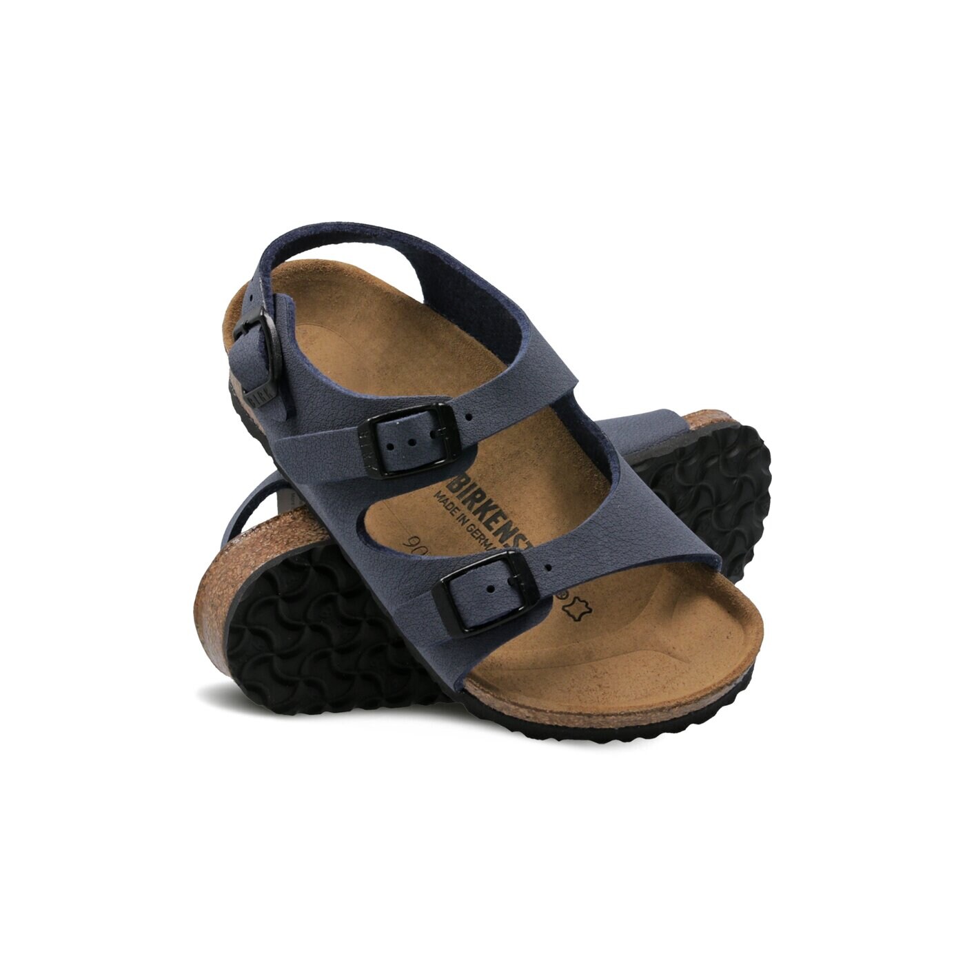 Dziecięce sandały / klapki BIRKENSTOCK ROMA NAVY 1007940 kolor granatowy