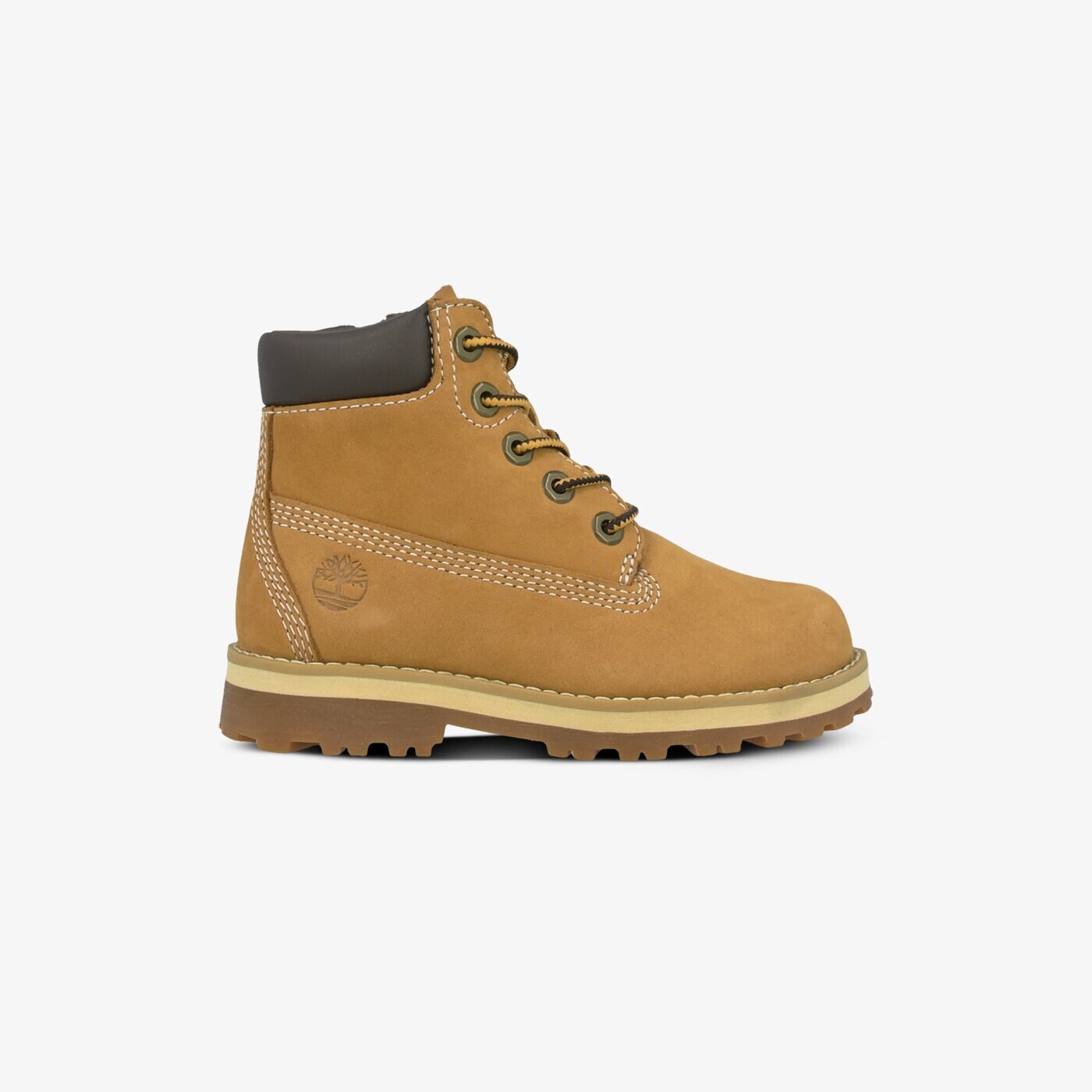 Dziecięce trapery TIMBERLAND COURMA KID TRADITIONAL6IN tb0a28vm2311 kolor żółty