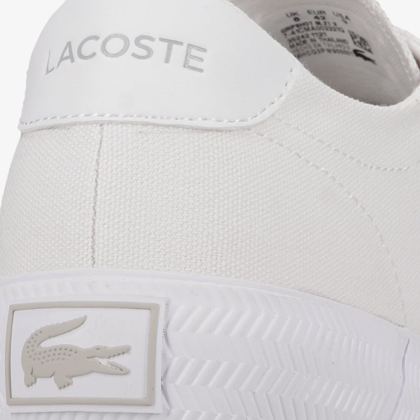 Męskie sneakersy (buty) LACOSTE GRIPSHOT BL21 2 CMA 741cma002221g kolor biały
