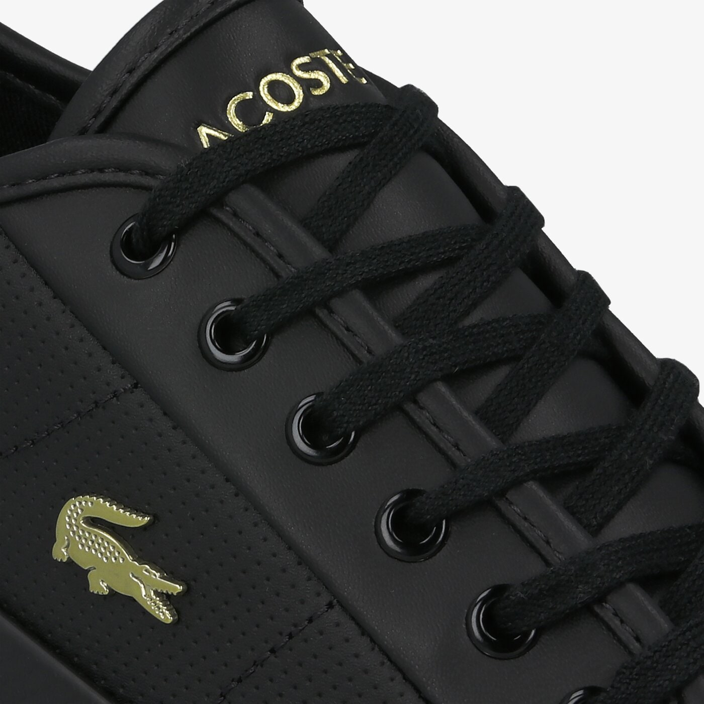 Damskie sneakersy (buty) LACOSTE ZIANE PLUS GRAND 01201CFA 740cfa00051v7 kolor czarny