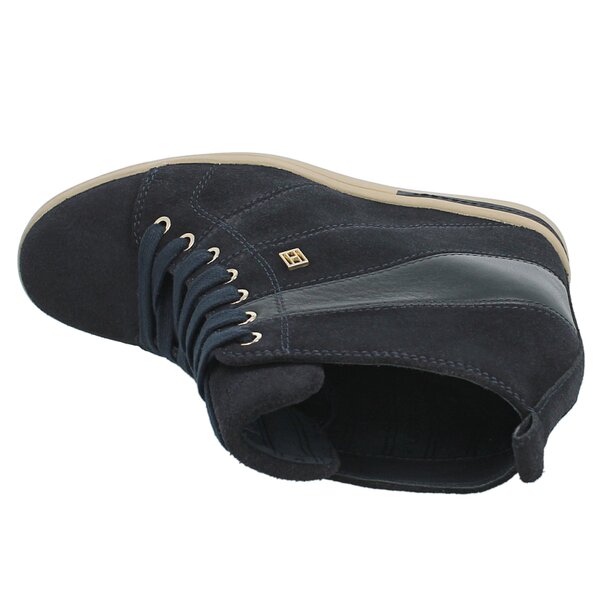 Damskie buty za kostkę TOMMY HILFIGER SEBILLE 5C  fw56819716403 kolor granatowy
