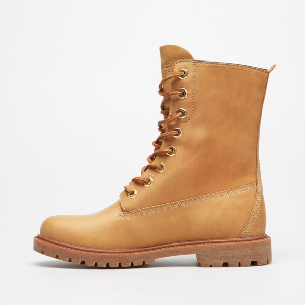 Damskie trapery TIMBERLAND PREMIUM 8 INCH LACE UP WP BOOT tb0a43mxen11 kolor brązowy
