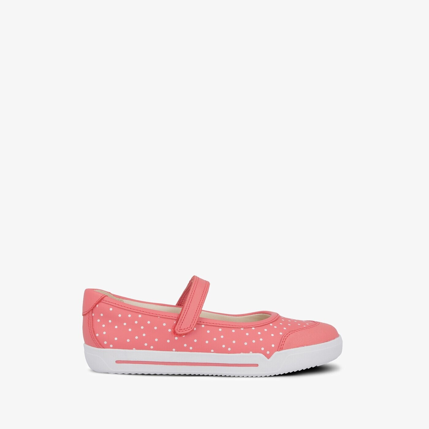 Dziecięce sandały / klapki CLARKS EMERY HALO K 26141156 kolor czerwony