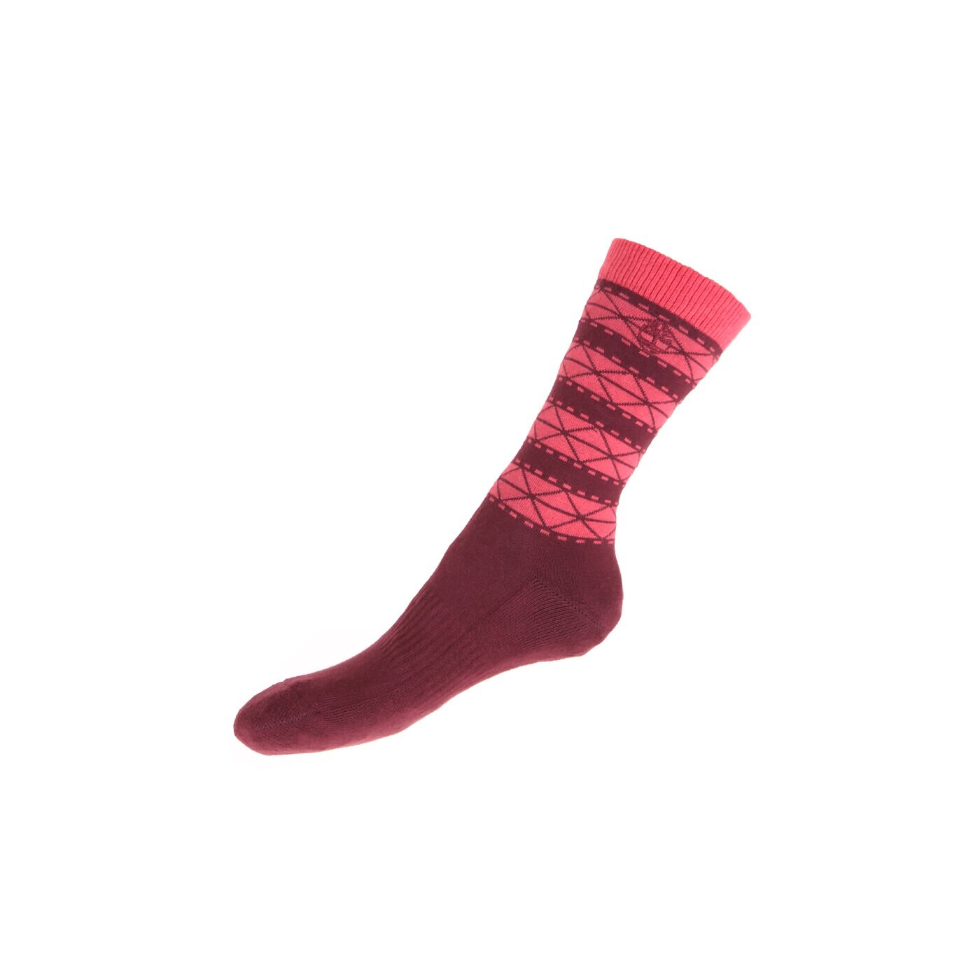 Damskie skarpetki TIMBERLAND SKARPETY SEASONAL CREW j0212211 kolor bordowy