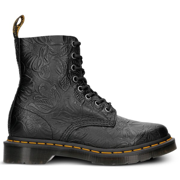 Damskie botki / sztyblety DR MARTENS 8 EYE BOOT 24002001 kolor czarny