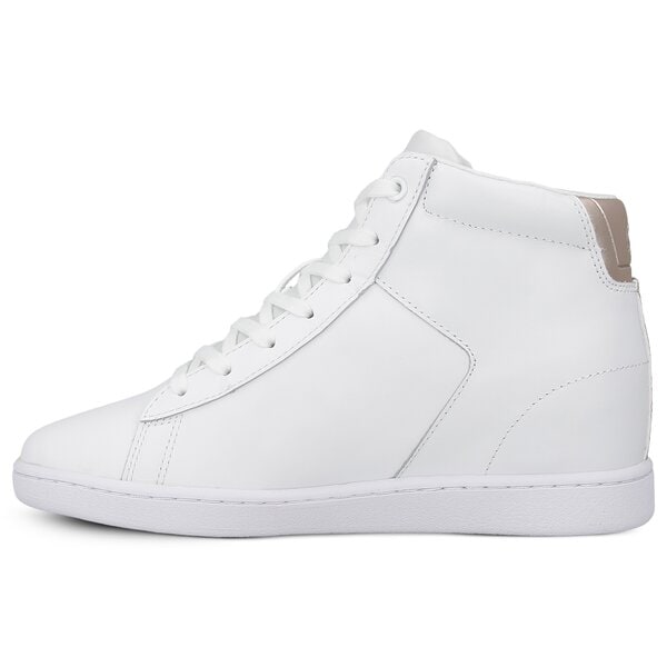 Damskie sneakersy (buty) LACOSTE CARNABY EVO WEDGE 317 3 734spw0016001 kolor biały