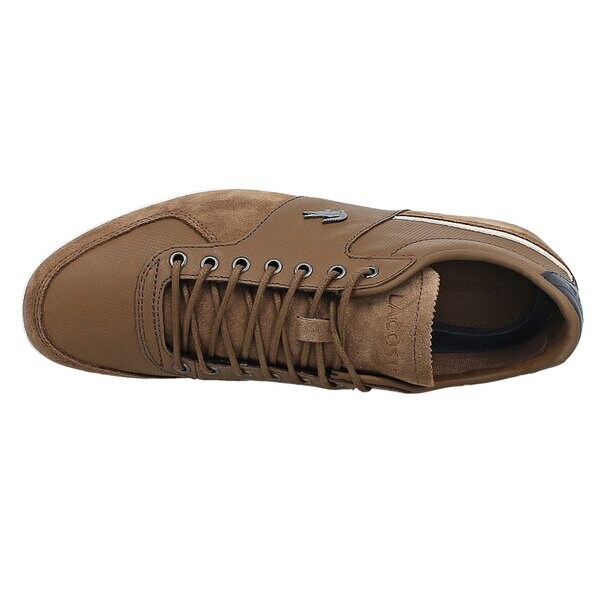 Męskie sneakersy (buty) LACOSTE TALOIRE 16  729srm2117013 kolor brązowy