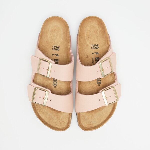 Damskie klapki BIRKENSTOCK ARIZONA LENB SOFT PINK 1026684 kolor różowy