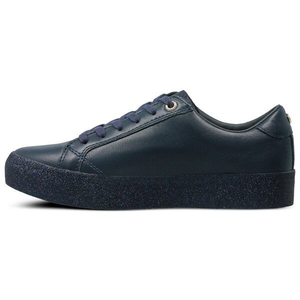Damskie trampki TOMMY HILFIGER SPARKLE OUTSOLE GLITTER SNEAKER fw0fw02798403 kolor granatowy