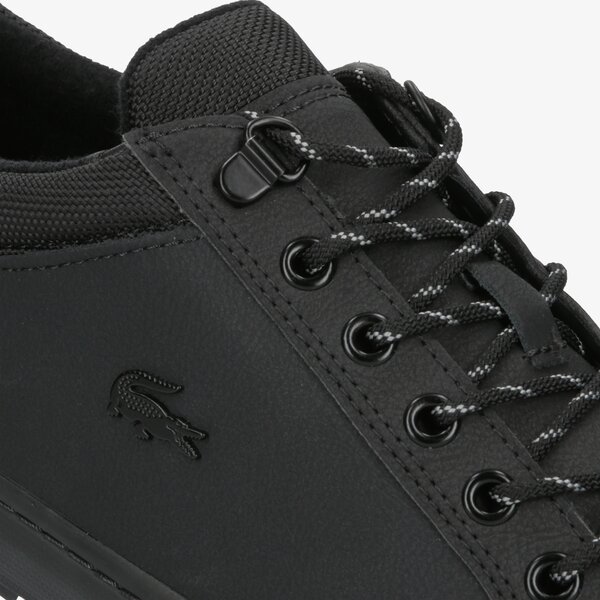 Męskie sneakersy (buty) LACOSTE STRAIGHTSET INSULATE 319 3 CMA 738cma006302h kolor czarny