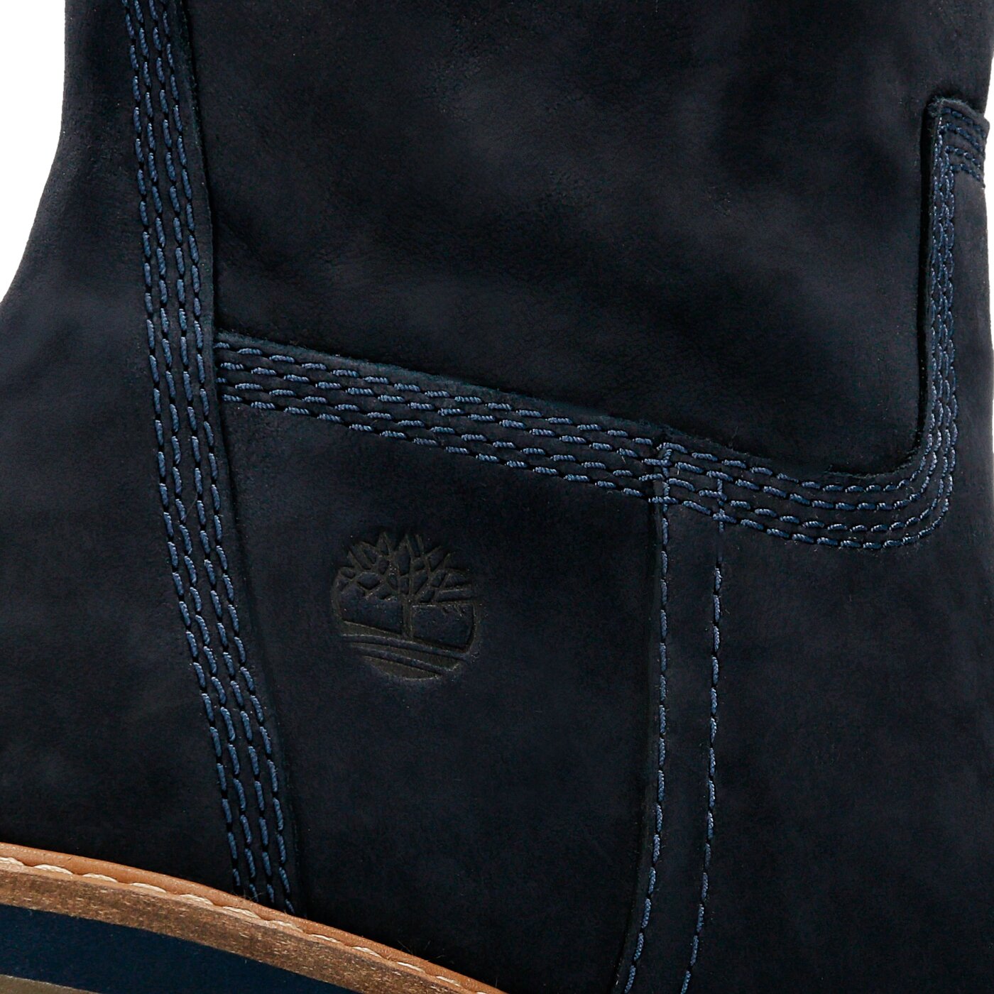 Damskie botki / sztyblety TIMBERLAND COURMAYEUR VALLEY MID a1j4l kolor granatowy