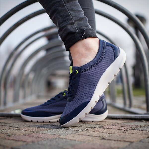 Damskie sneakersy (buty) ROCKPORT MOREZA LACE UP v79779 kolor granatowy