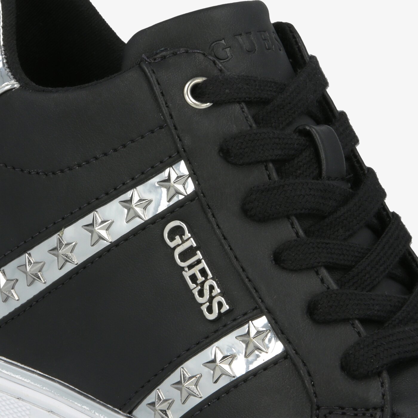 Damskie trampki GUESS FAYNE fl5fayele12blksi kolor czarny