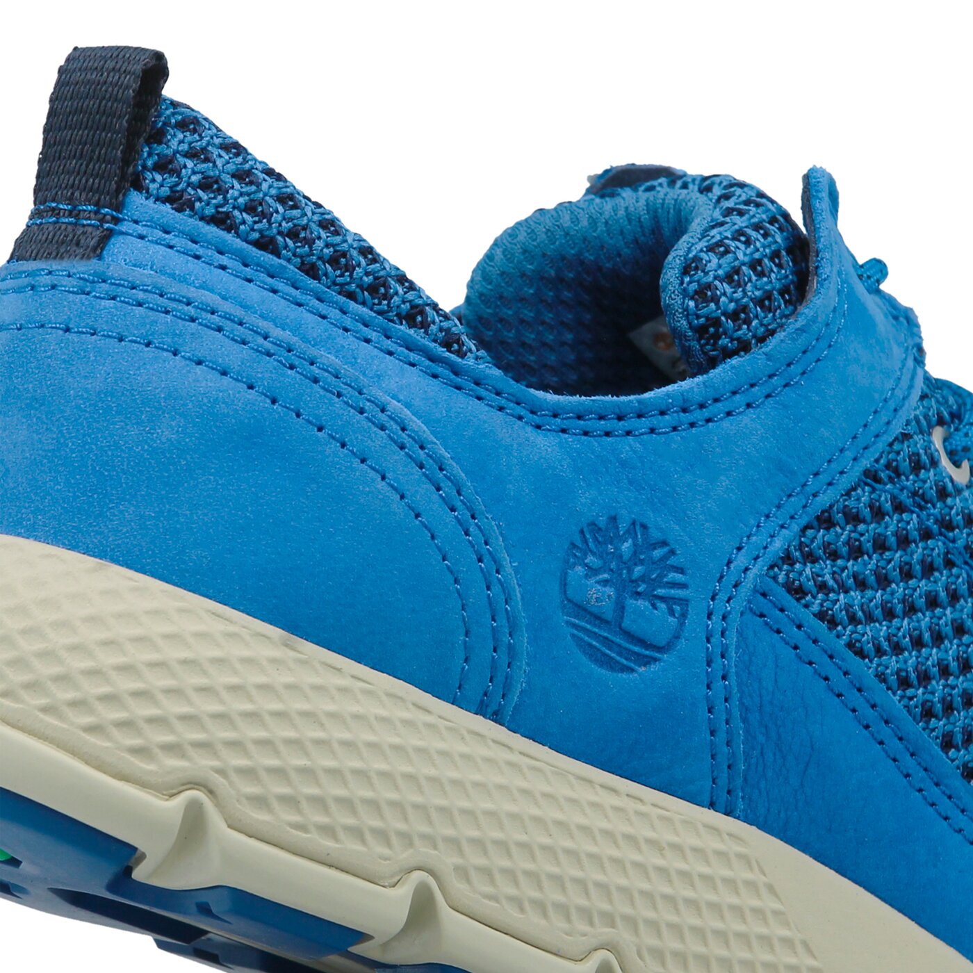 Dziecięce sneakersy (buty) TIMBERLAND FLYROAM L/F OXFORD ca1shd kolor niebieski