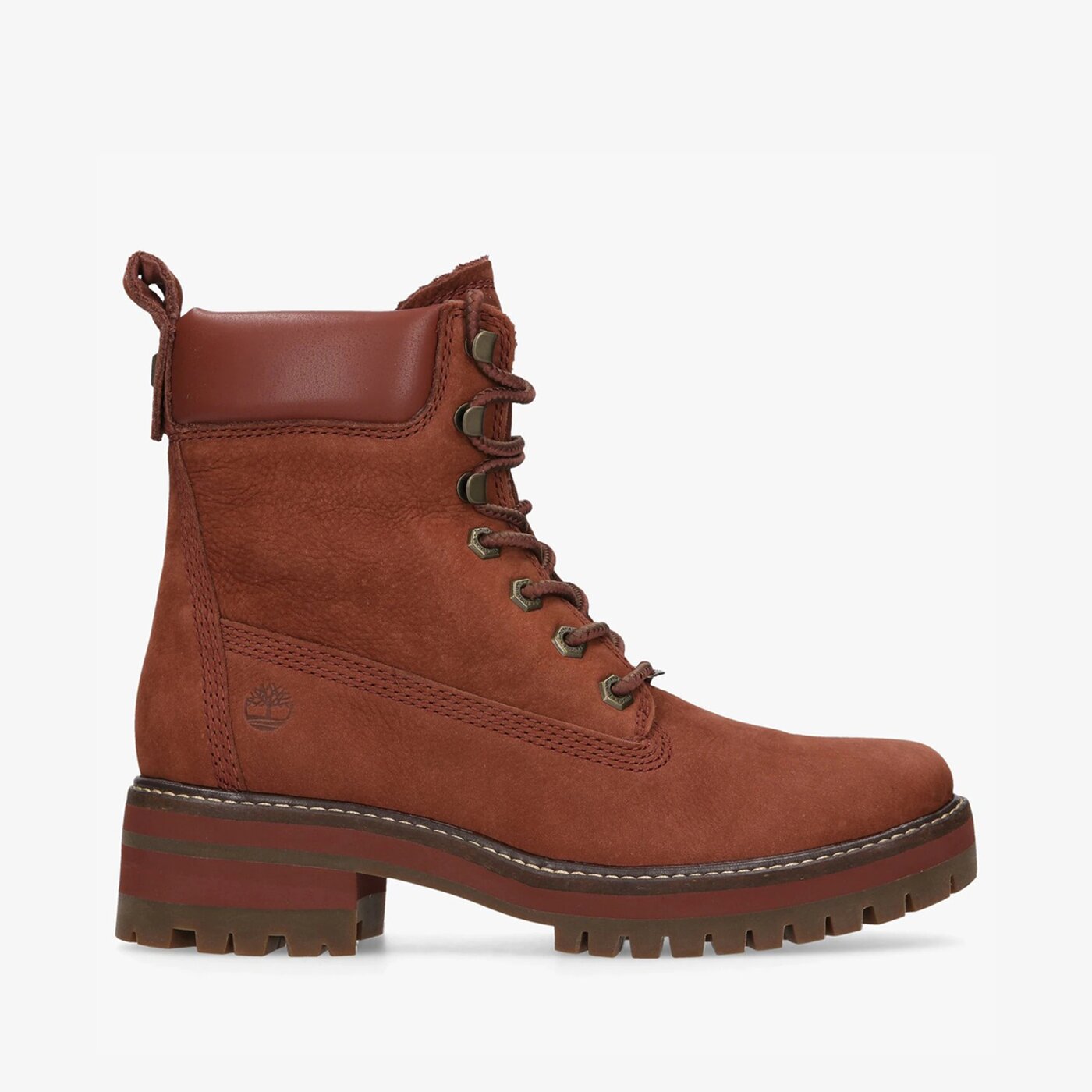 Damskie trapery TIMBERLAND COURMAYEUR VALLEY YBOOT tb0a2hnkch71 kolor brązowy