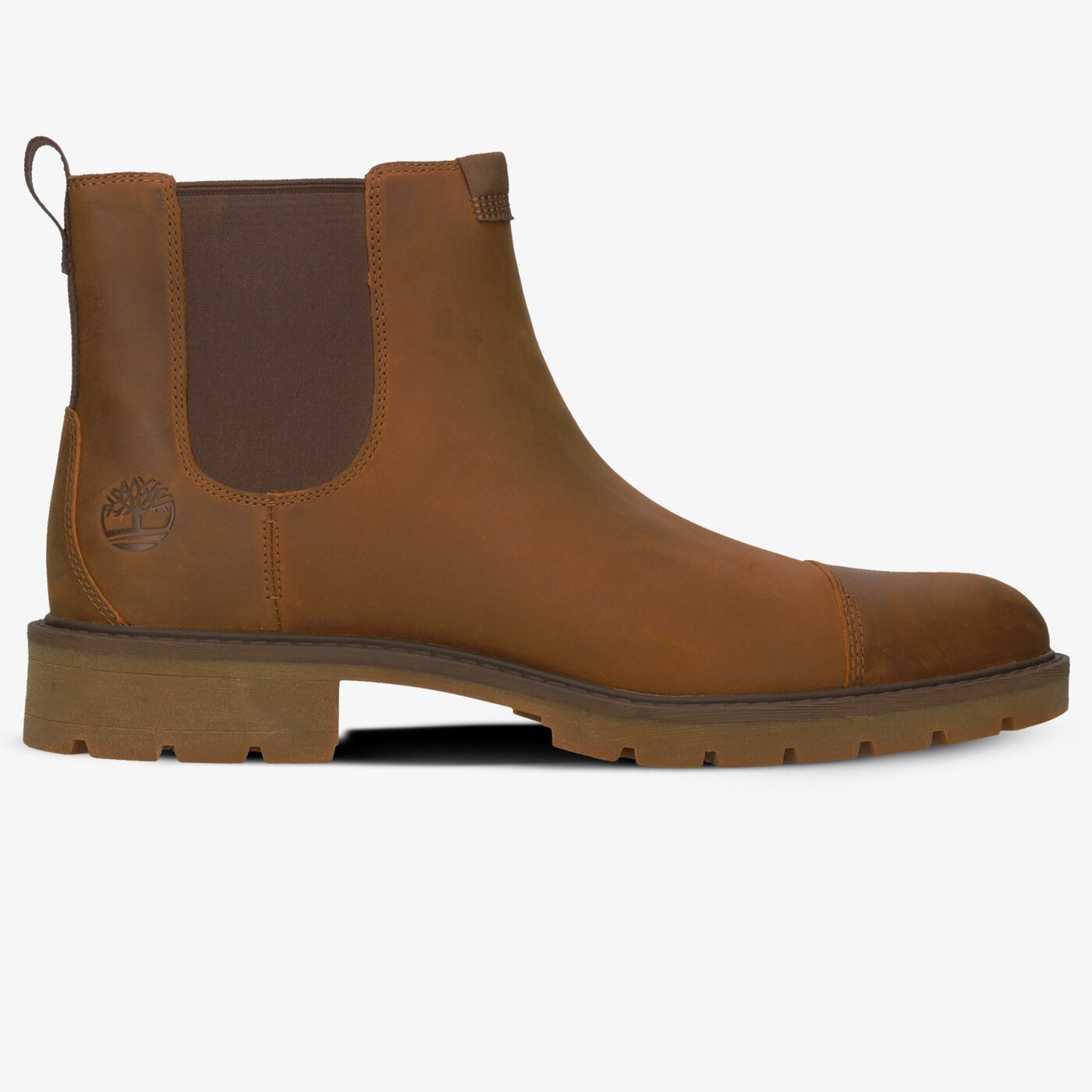 Męskie buty za kostkę TIMBERLAND ELMHURST CHELSEA tb0a26hyd261 kolor brązowy