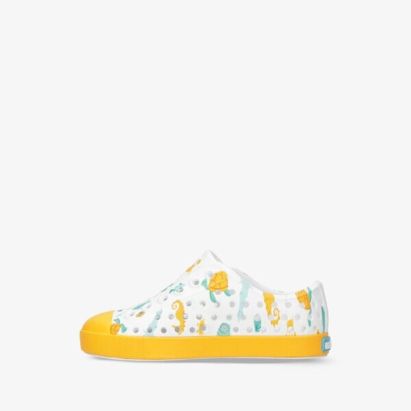 Dziecięce trampki NATIVE JEFFERSON PRINT YOUTH 15100101-8969 kolor biały