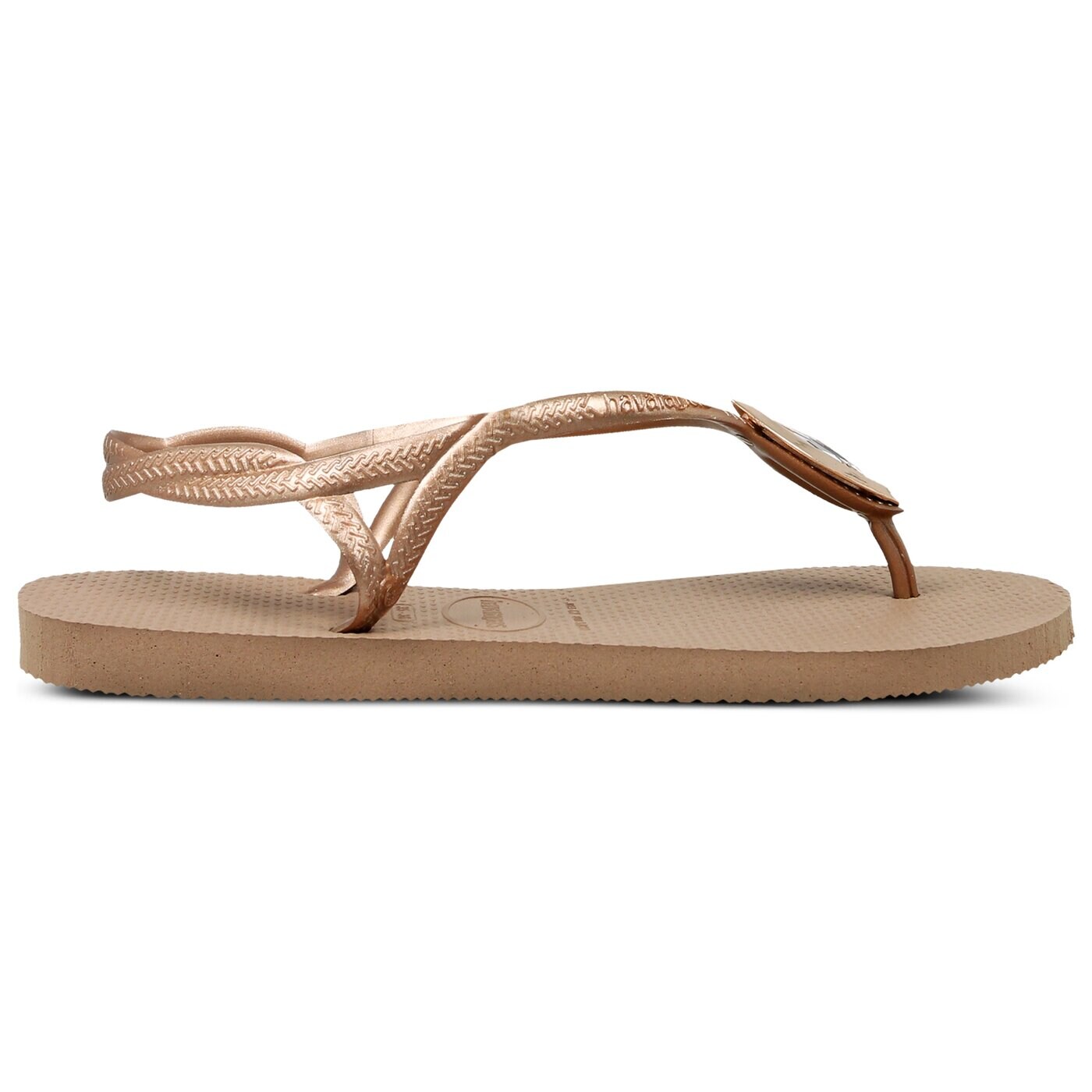 Damskie sandały HAVAIANAS LUNA ESPECIAL 41351645282 kolor złoty