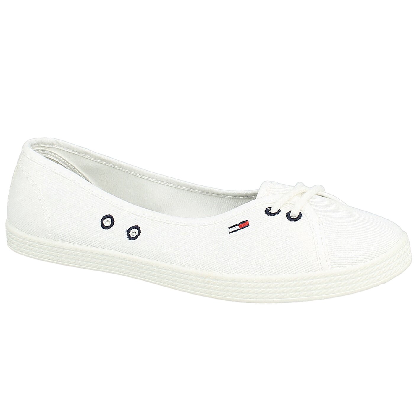 Damskie trampki TOMMY HILFIGER N1385ICKY 1D en56820971121 kolor biały