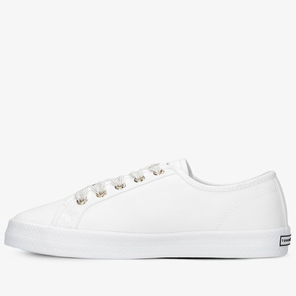 Damskie trampki TOMMY HILFIGER ESSENTIAL NAUTICAL SNEAKER fw0fw04848ybs kolor biały