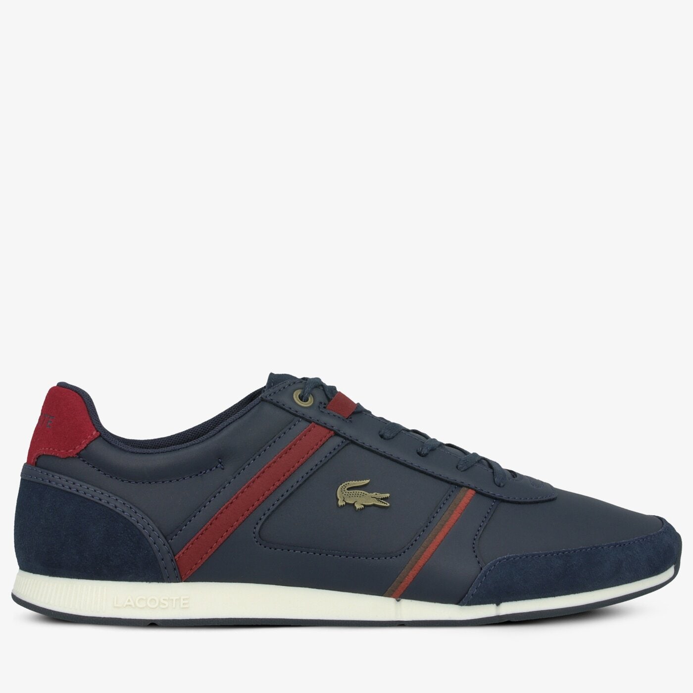 Męskie sneakersy (buty) LACOSTE MENERVA 120 1 739cma00075a5 kolor granatowy