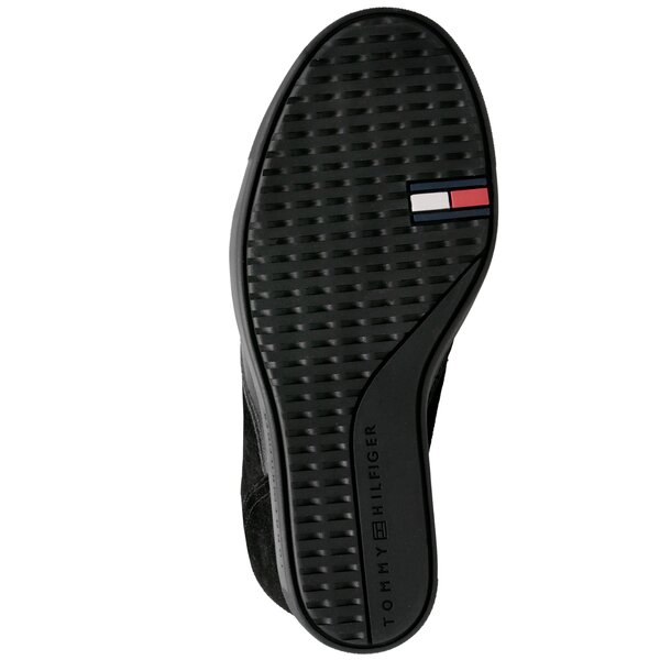 Damskie sneakersy (buty) TOMMY HILFIGER TOMMY CHAIN DRESS SNEAKER fw0fw03332990 kolor czarny