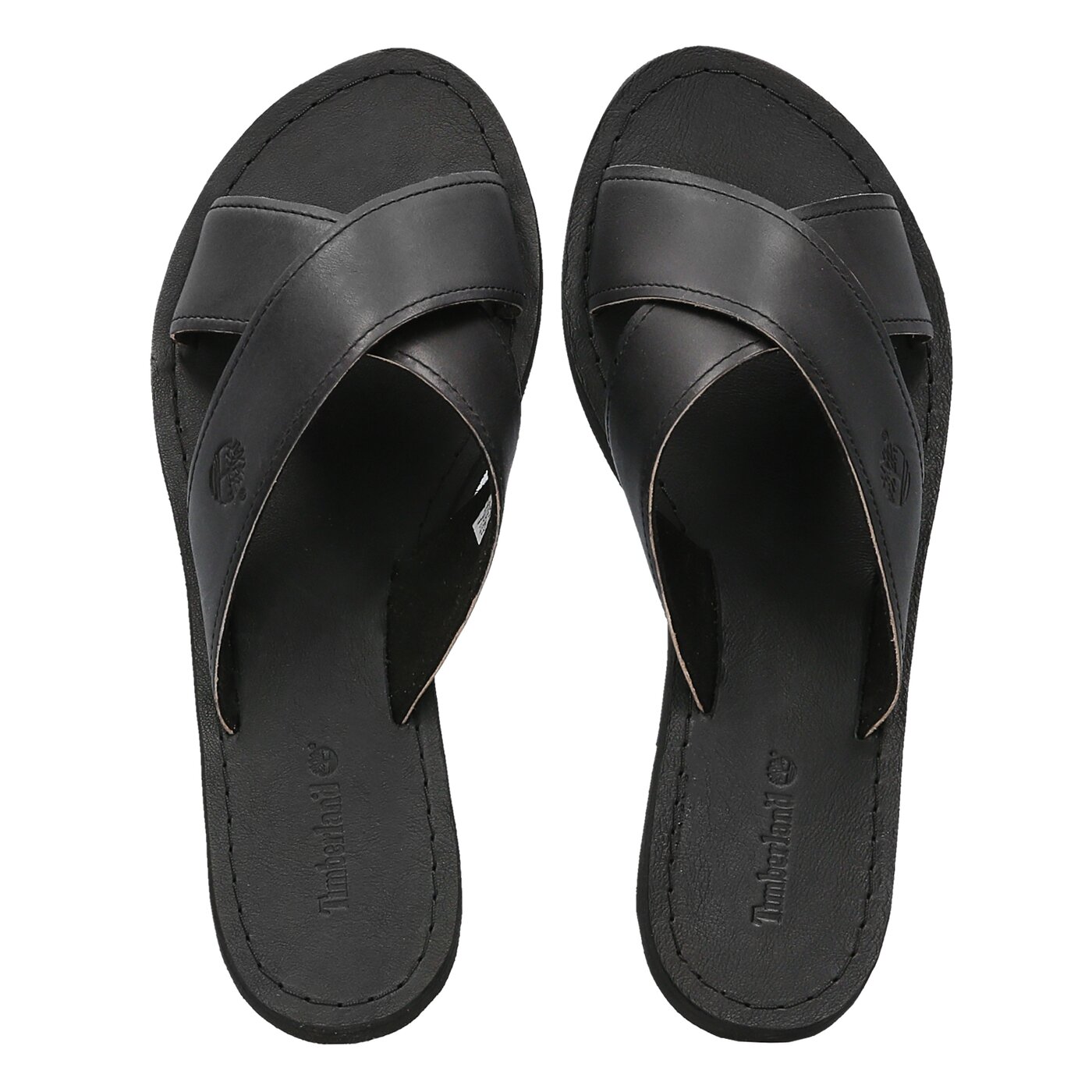 Damskie klapki TIMBERLAND CAROLISTA CROSSVAMP SLIDE a1b1y kolor czarny