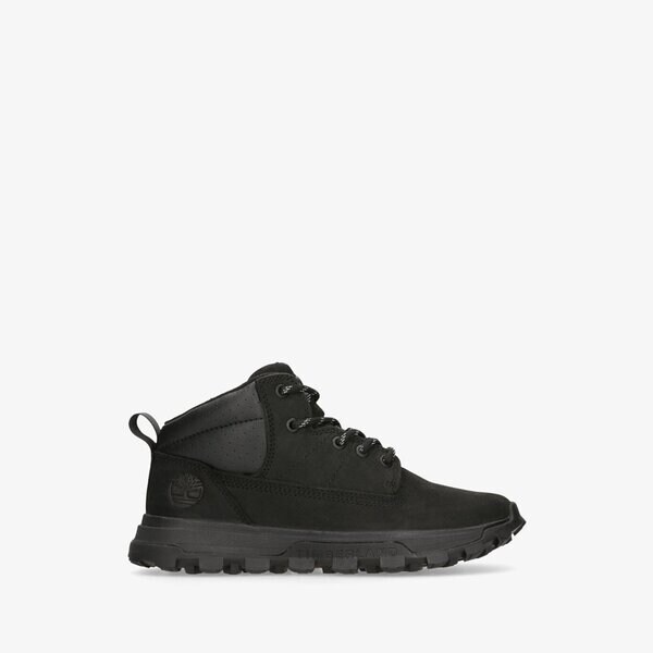 Dziecięce buty outdoor / trekkingowe TIMBERLAND TREELINE MID tb0a28uw0151 kolor czarny