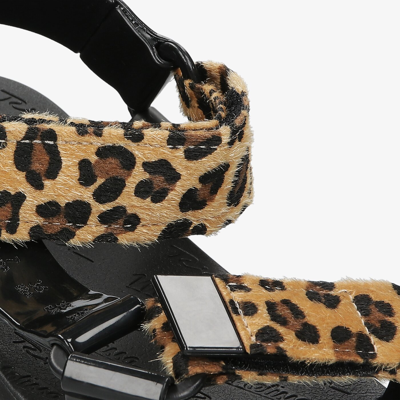 Damskie sandały MELISSA PRINT + RIDER AD. 3328151496 kolor czarny