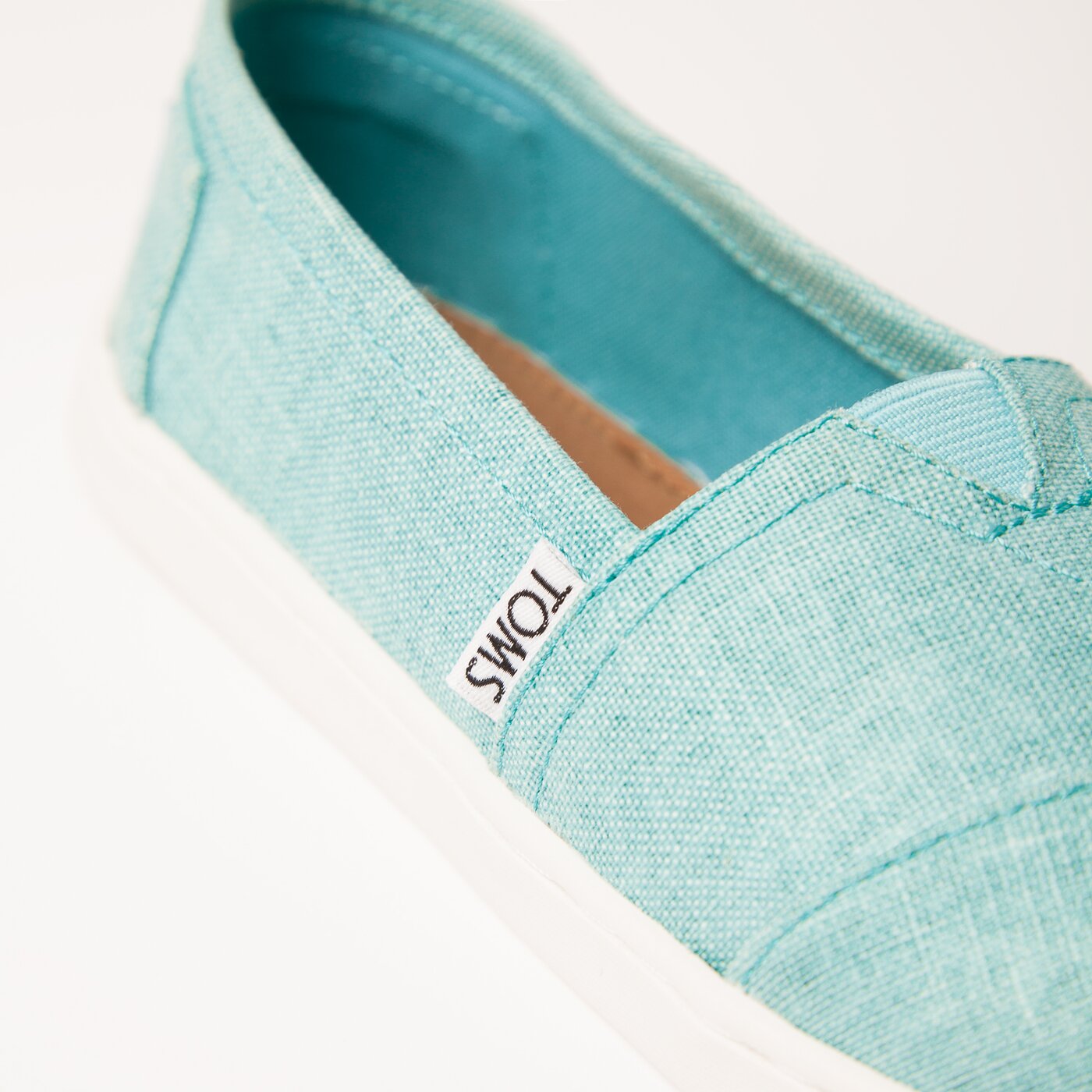 Dziecięce półbuty TOMS JUNIOR'S ALPARGATA 10009954 kolor niebieski